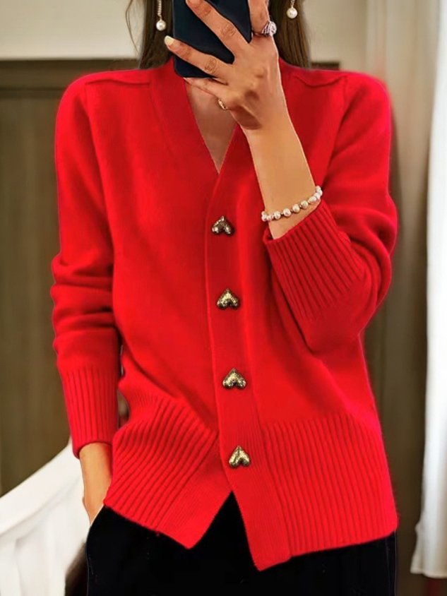 Eleanor™ - Woolen Cardigan.