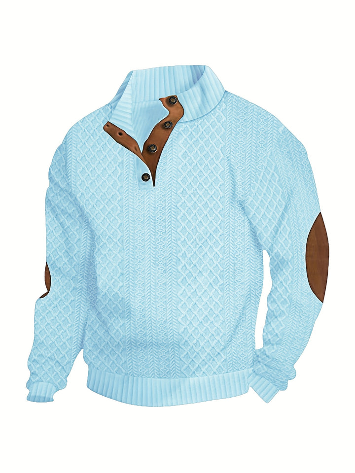 Men’s Jacquard Knit Jumper