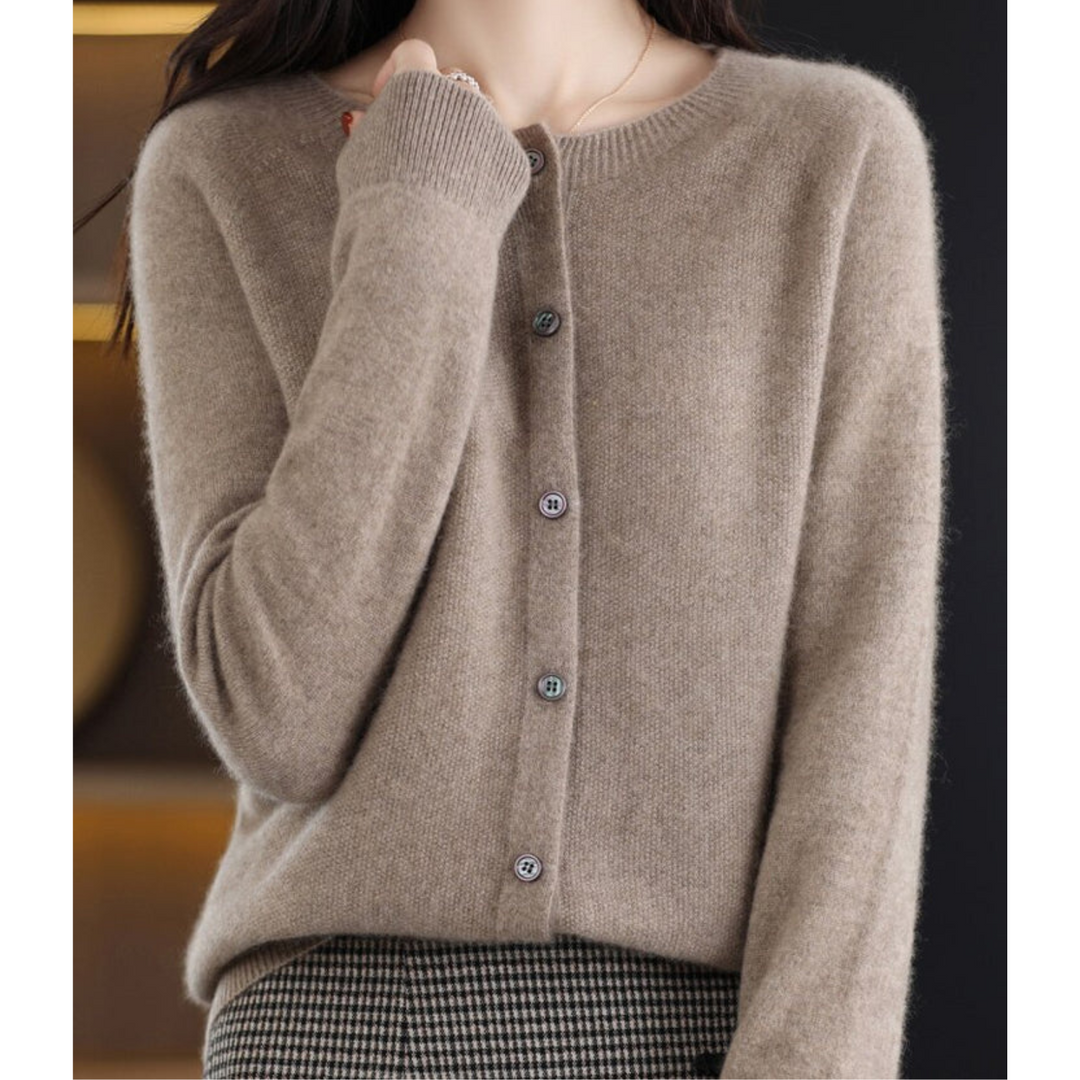 Arlette™ O-Neck Knit Sweater