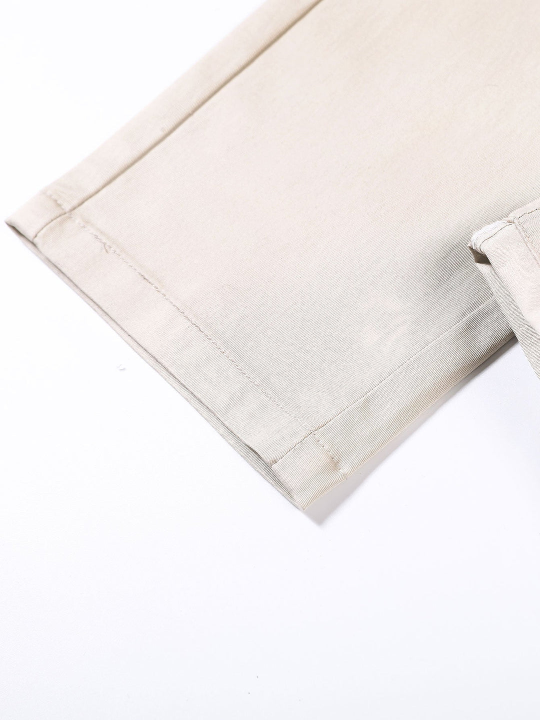 Men’s Elastic Waist Trousers – Straight Leg Pull-On Casual Pants