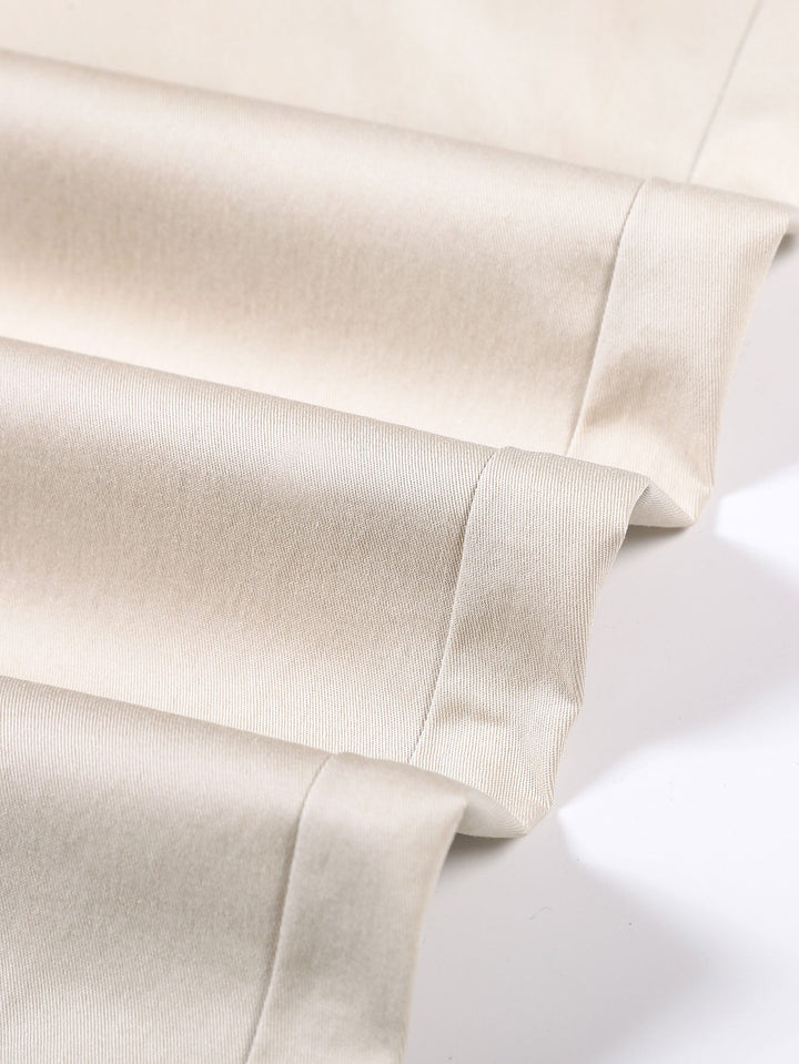 Men’s Elastic Waist Trousers – Straight Leg Pull-On Casual Pants