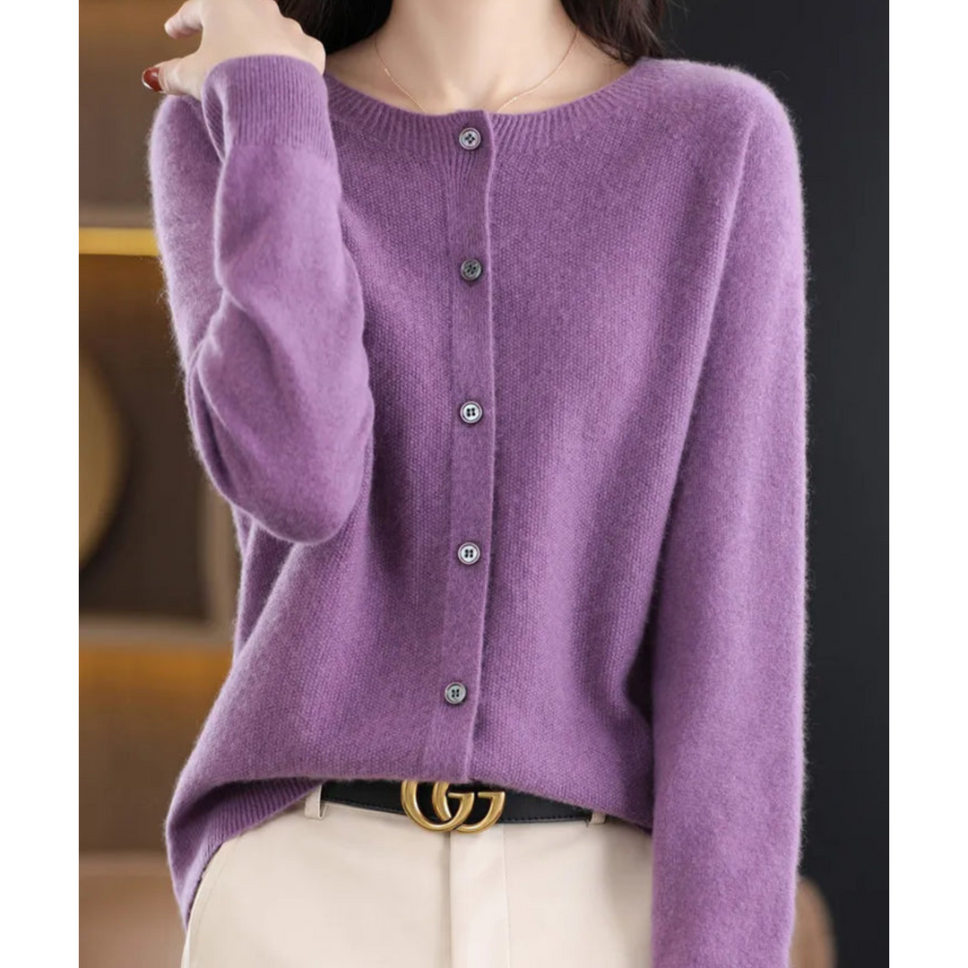 Arlette™ O-Neck Knit Sweater