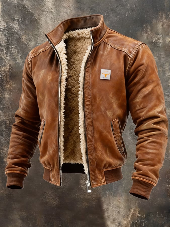 ThermaHide™ Thermal Leather Jacket