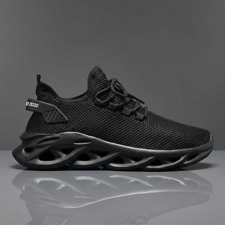 [Men's Running Shoes] Men's Lightweight Breathable Mesh Running Shoes - Large Size Fashion Casual Sports Shoes