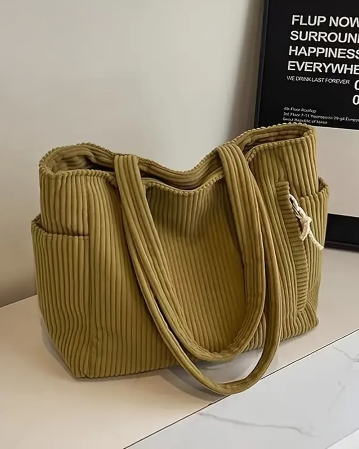 Elara ™ - Ribbed Tote