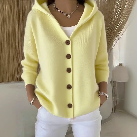 Elodie™ - CARDIGAN A CAPUCHE