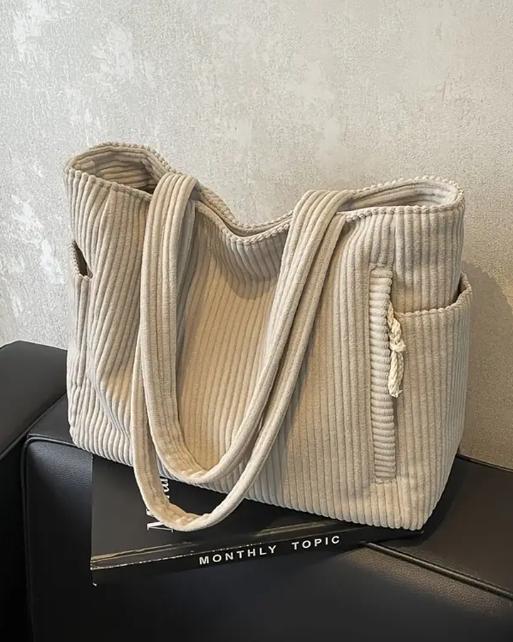 Elara ™ - Ribbed Tote
