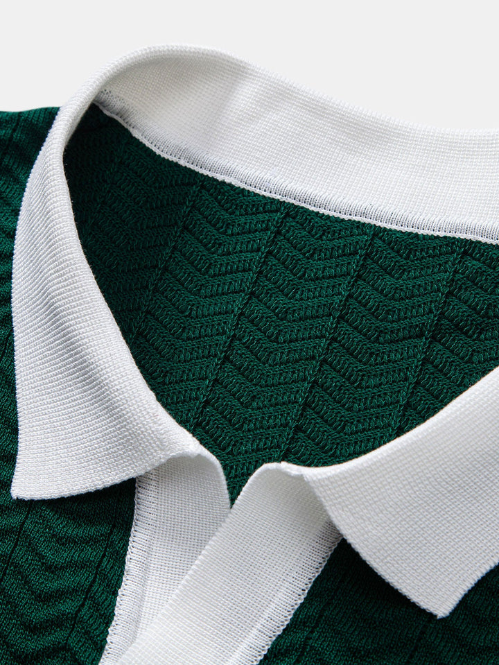 Men’s Knit Polo Co-Ord Set