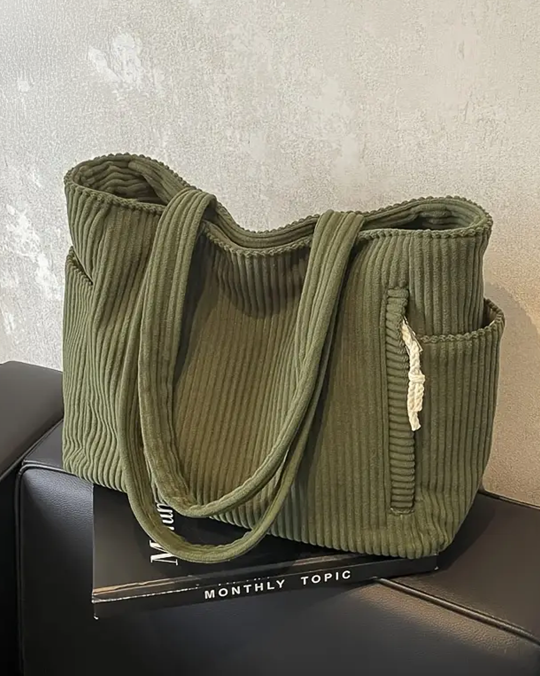 Elara ™ - Ribbed Tote