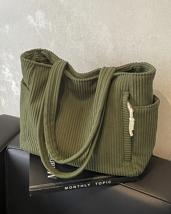Elara ™ - Ribbed Tote