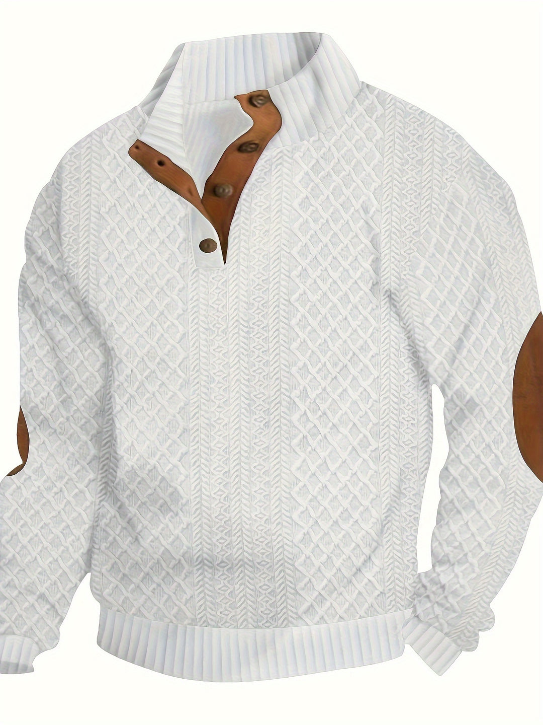Men’s Jacquard Knit Jumper