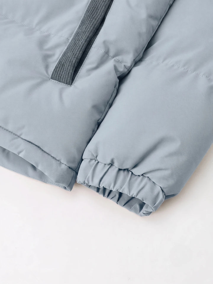 Men’s Thick Padded Winter Jacket – Hooded Warm Coat