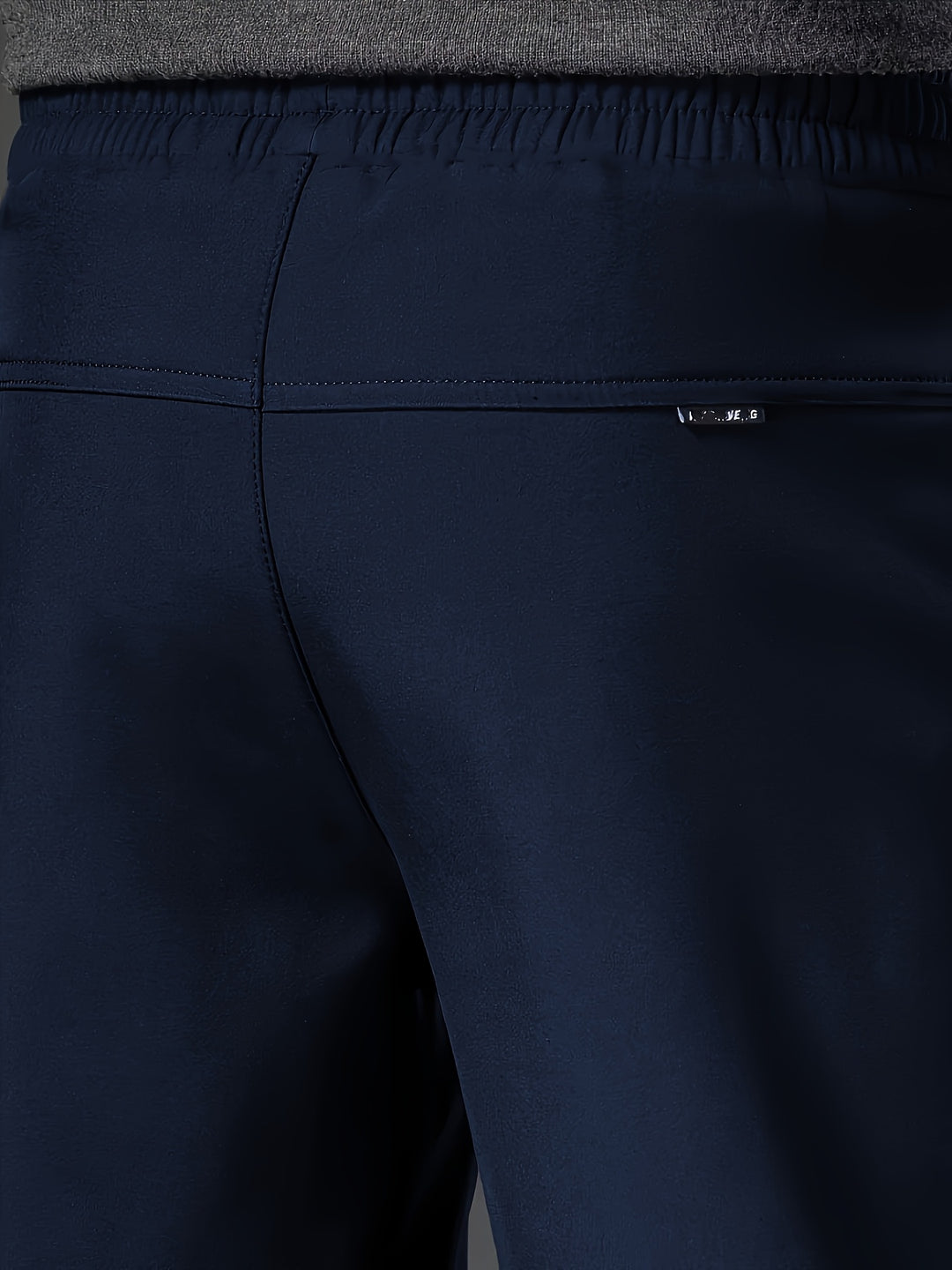 Men's Fall/Winter Fleece-Lined Windproof Warm Solid Color Casual Pants, Fashionable Drawstring Waistband Sports Trousers, 100% Polyester Non-Stretch Cropped Length, Regular Fit for Adults