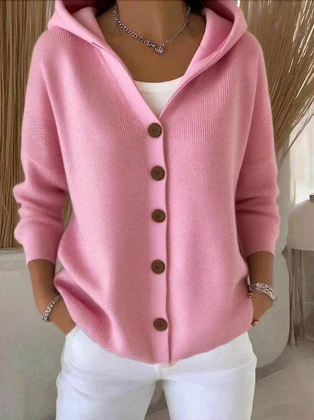 Elodie™ - CARDIGAN A CAPUCHE