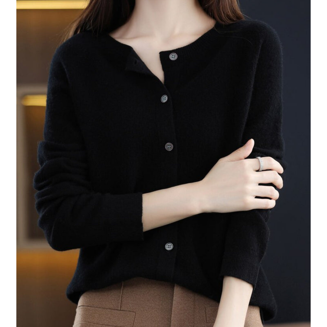 Arlette™ O-Neck Knit Sweater