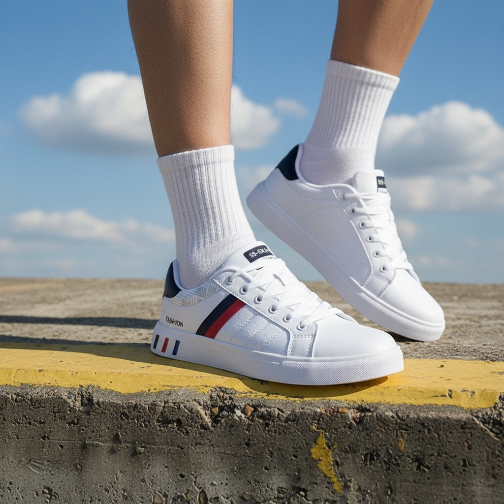 Men’s Lace-Up Skate Sneakers