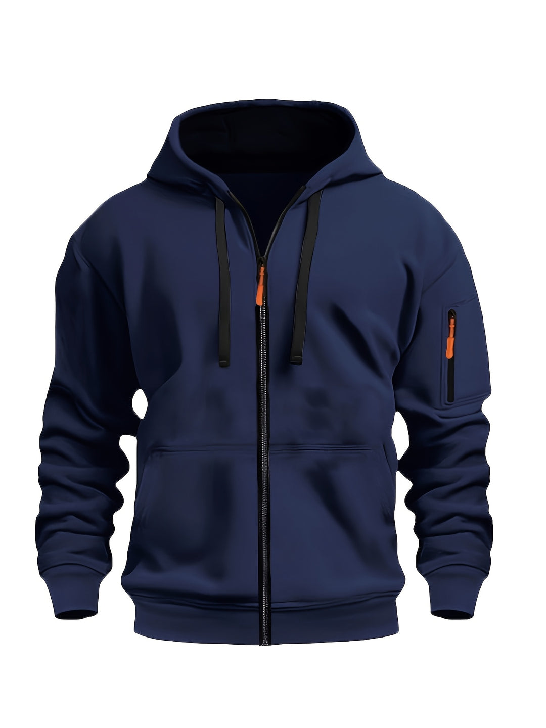(Pearson OBM) European and American Fashion Casual Autumn/Winter Zip-Up Long Sleeve Unisex Sweatshirt for Running, Training, Outdoor Warmth, and Fitness Jacket