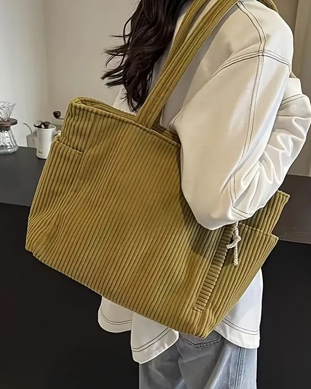 Elara ™ - Ribbed Tote