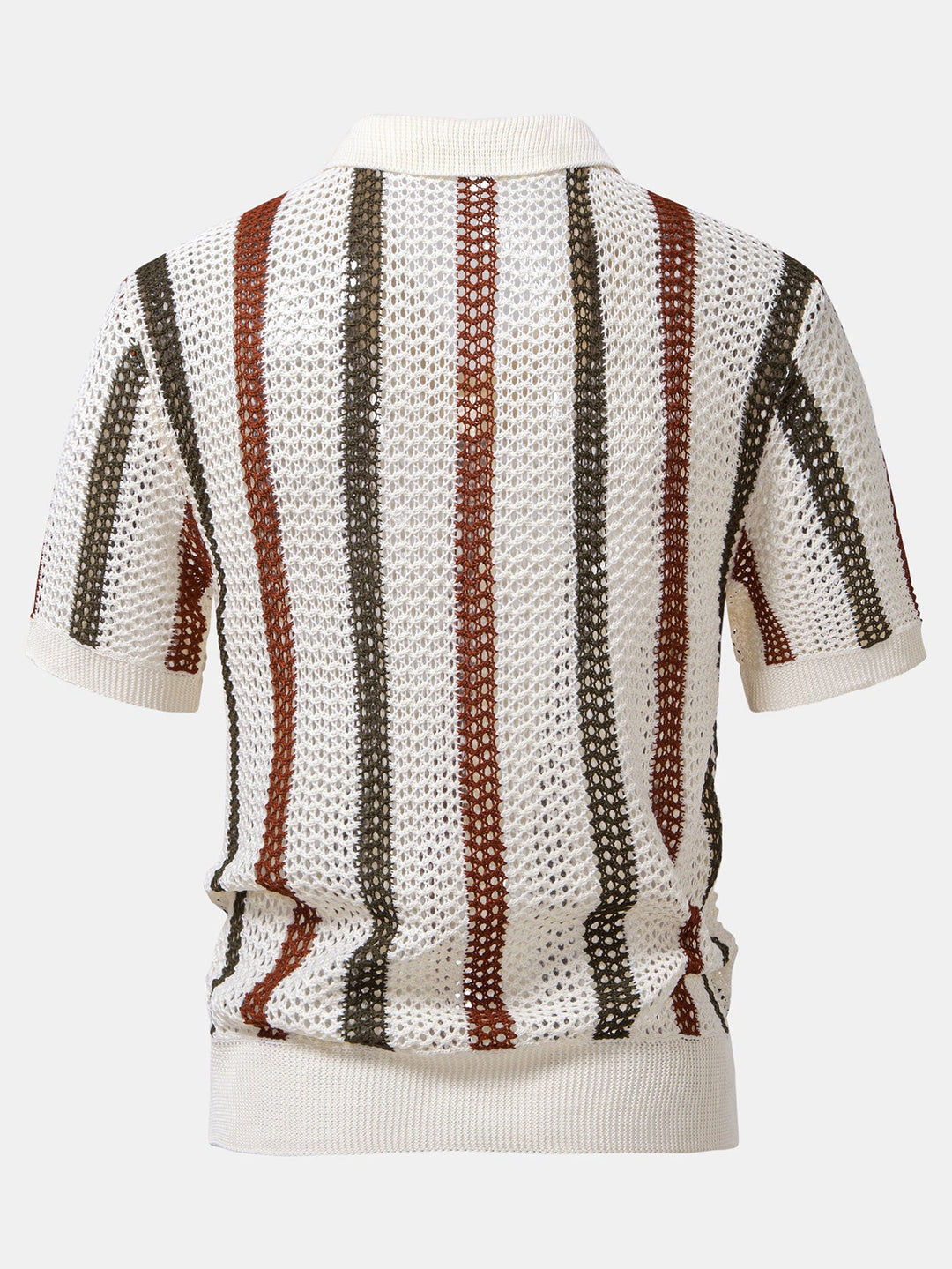 Men’s Casual Knit Polo Set