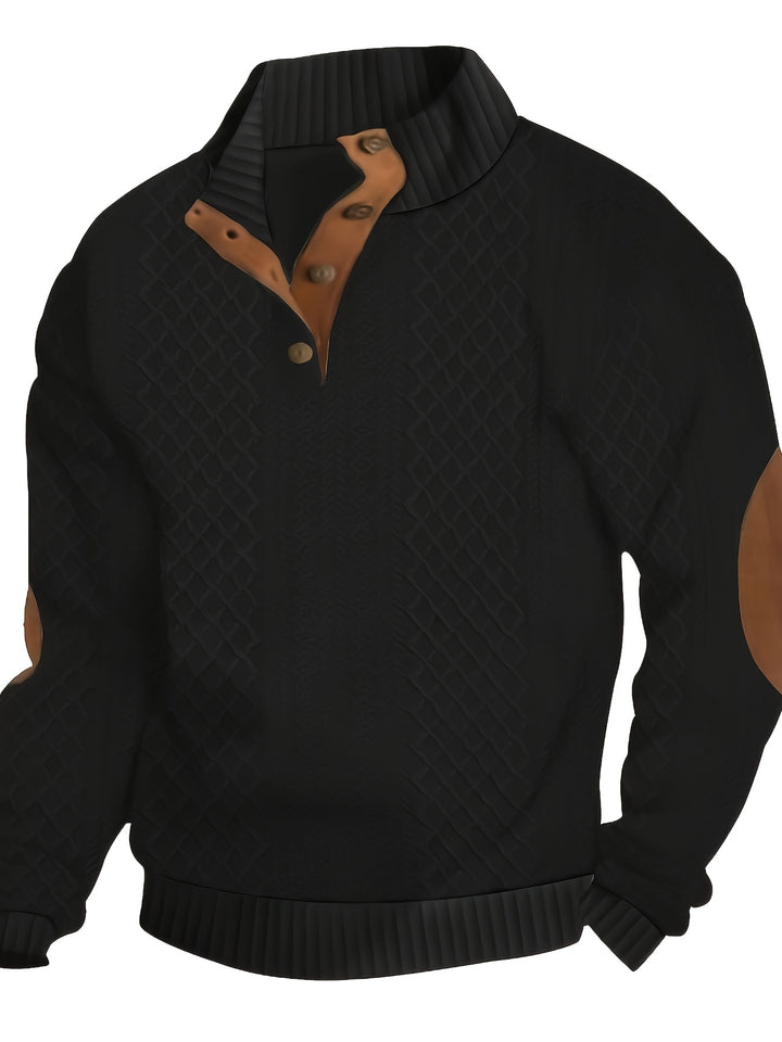 Men’s Jacquard Knit Jumper