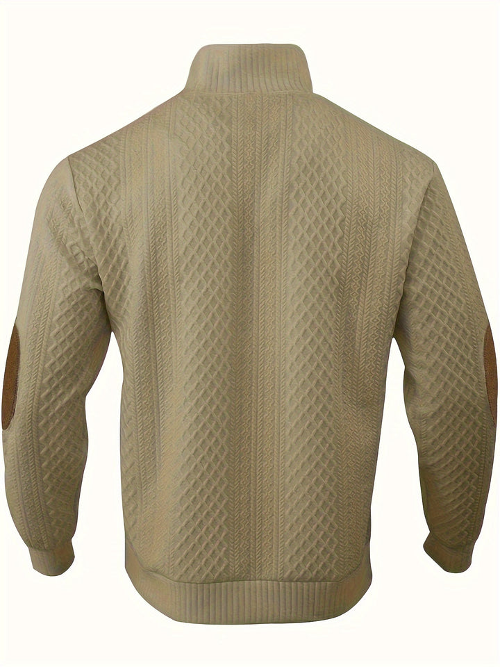 Men’s Jacquard Knit Jumper
