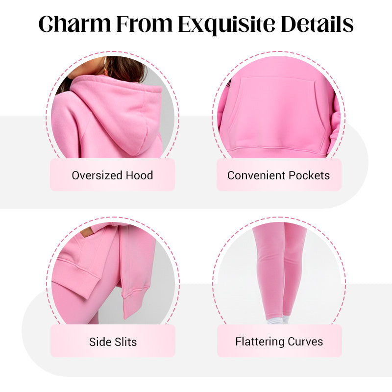Elira™ - Stylish Hoodie & Trousers Set