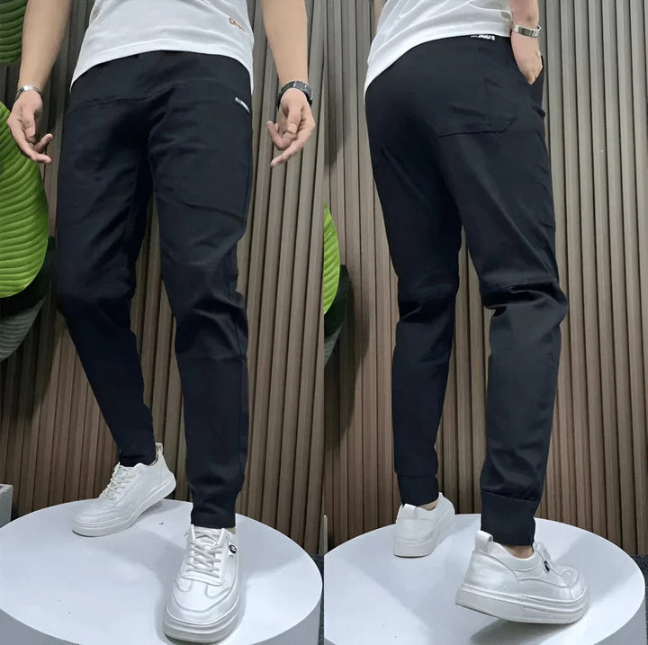 Men’s Stretch Chino Trousers – Slim Fit Smart Casual Pants