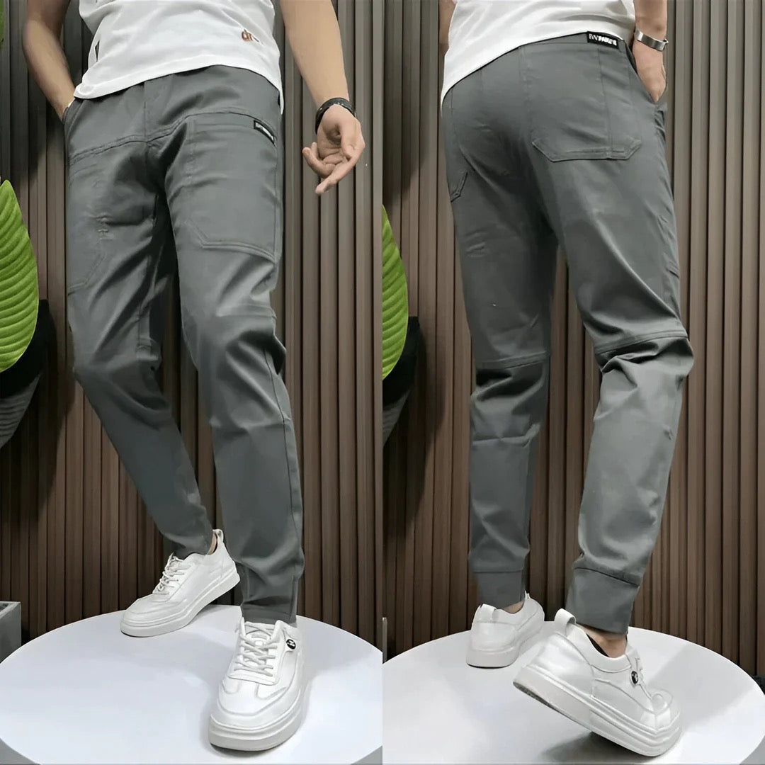 Men’s Stretch Chino Trousers – Slim Fit Smart Casual Pants