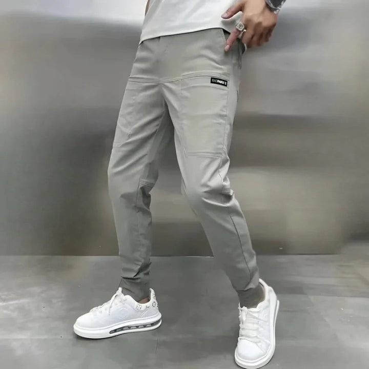 Men’s Stretch Chino Trousers – Slim Fit Smart Casual Pants