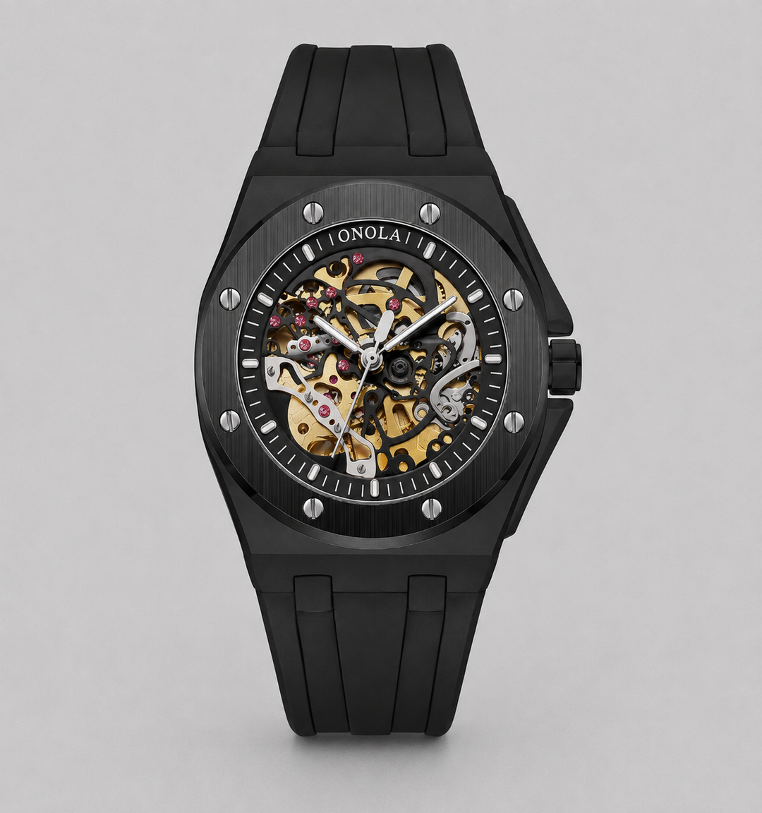 Men’s Skeleton Automatic Watch