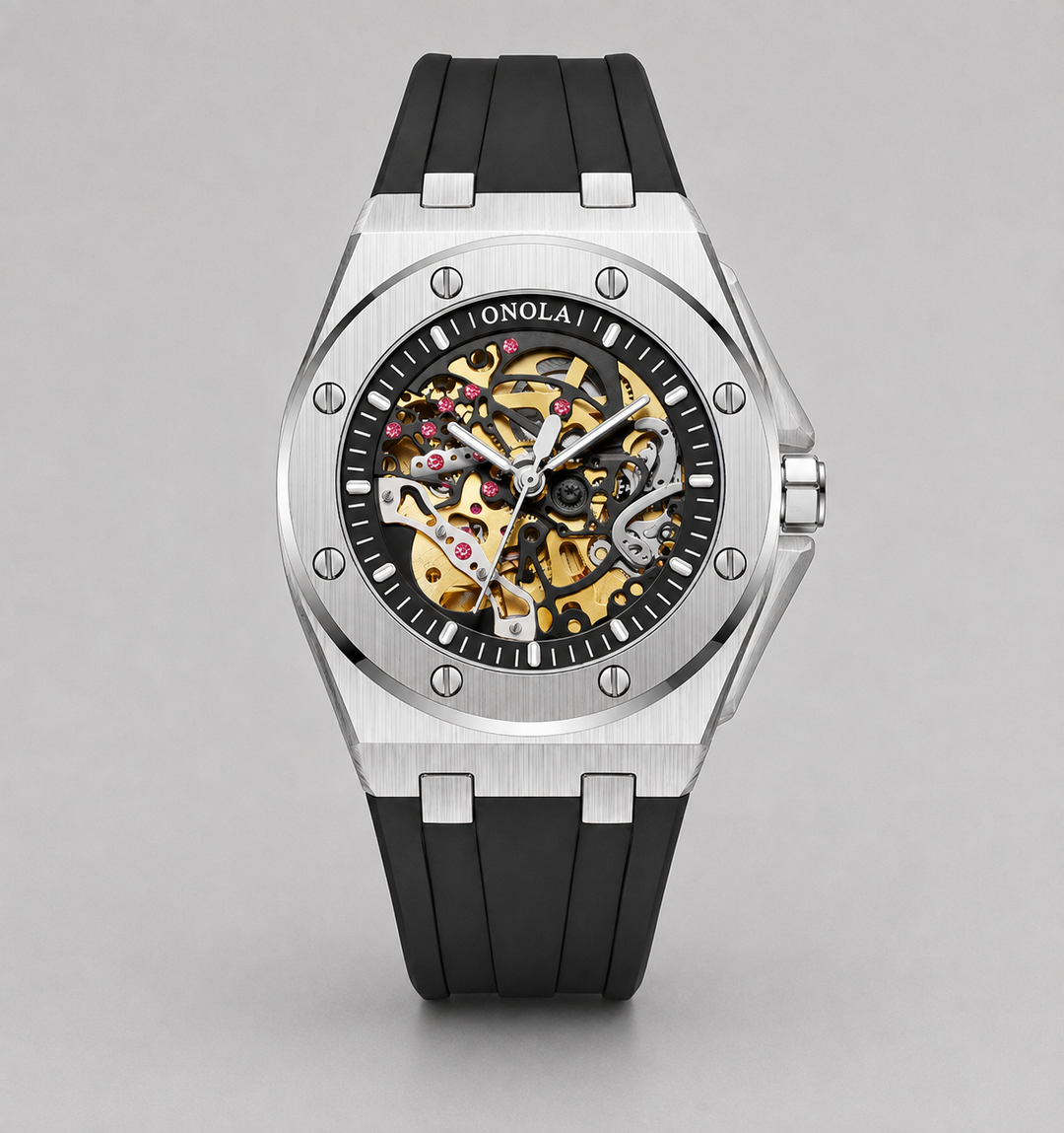 Men’s Skeleton Automatic Watch