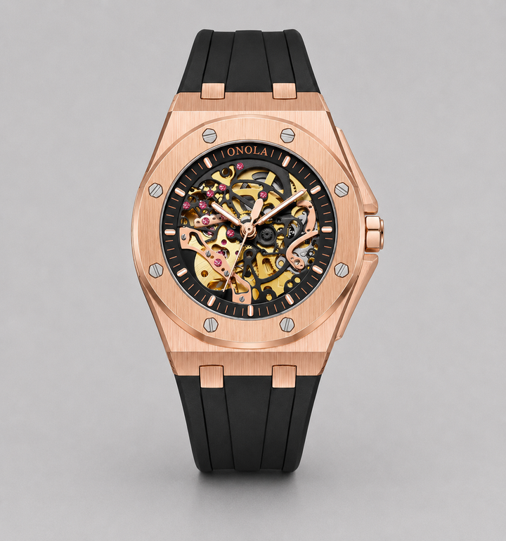 Men’s Skeleton Automatic Watch