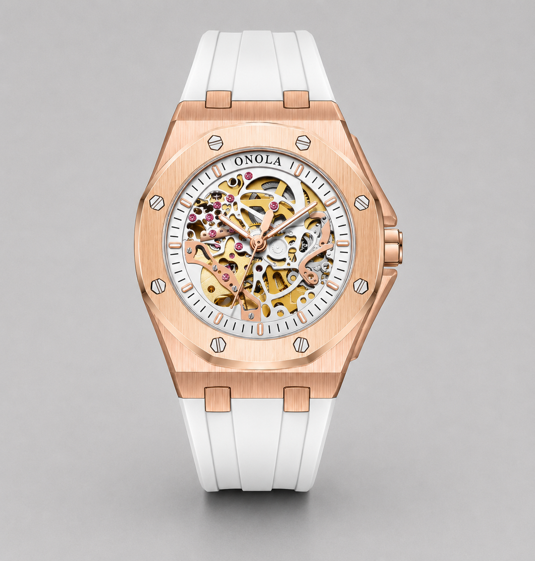 Men’s Skeleton Automatic Watch