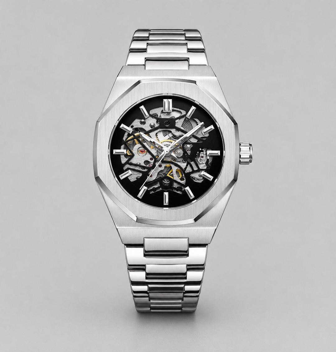Men’s Automatic Skeleton Mechanical Watch
