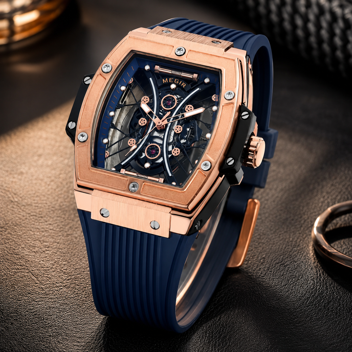Men's Luxury Skeleton Watch