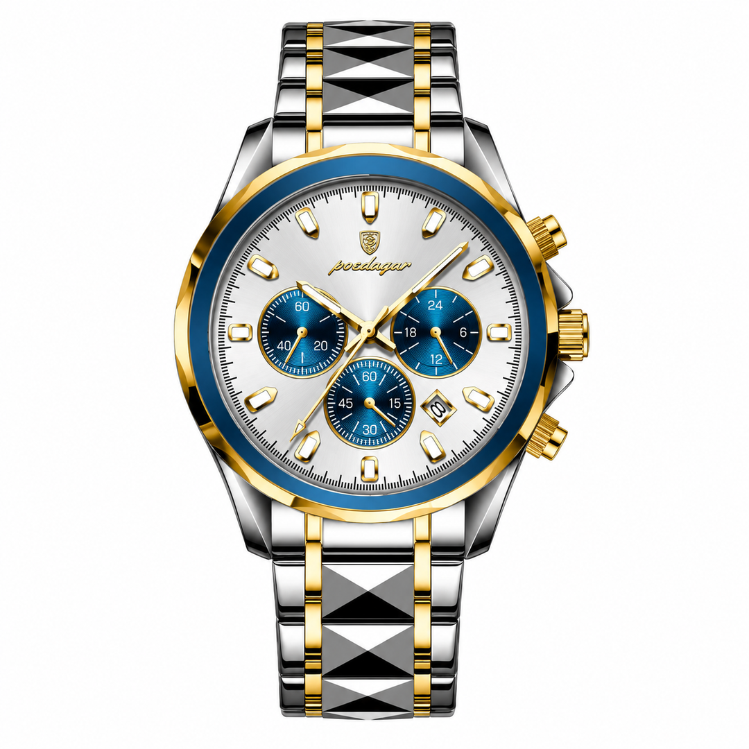 Men's Luxury Chronograph Watch.