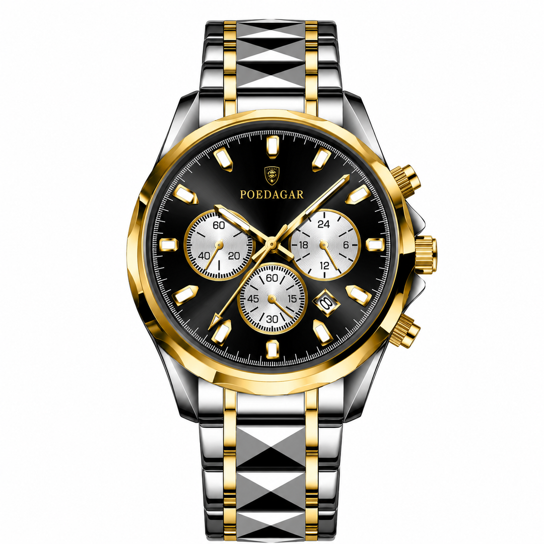 Men's Luxury Chronograph Watch.