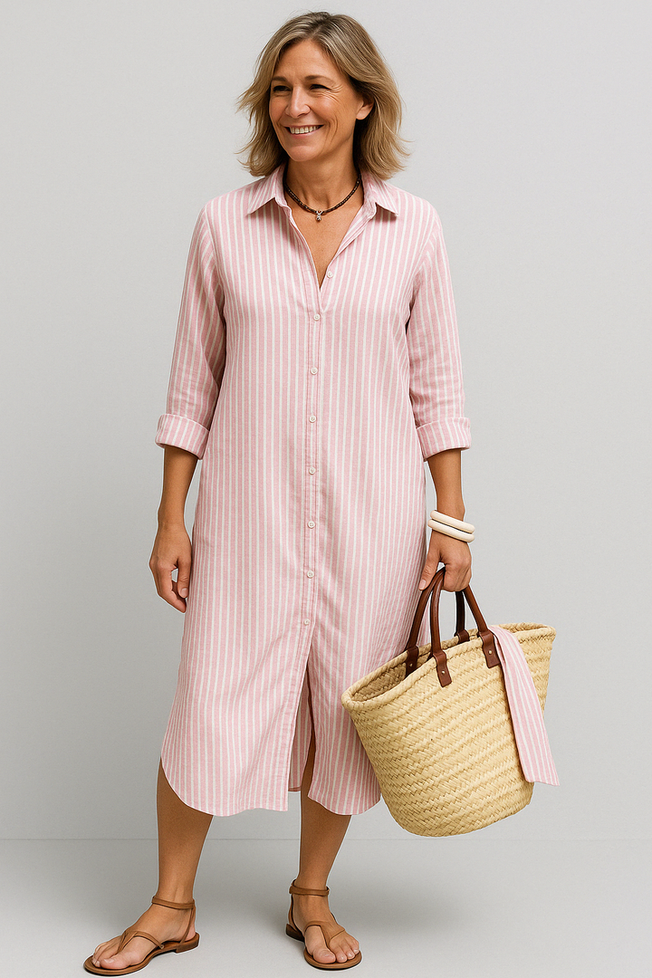 Pansy™ -Seasonal striped dress