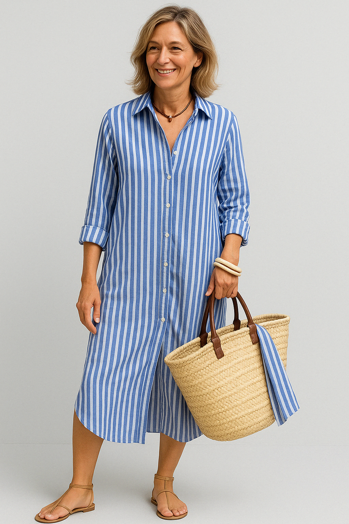 Pansy™ -Seasonal striped dress