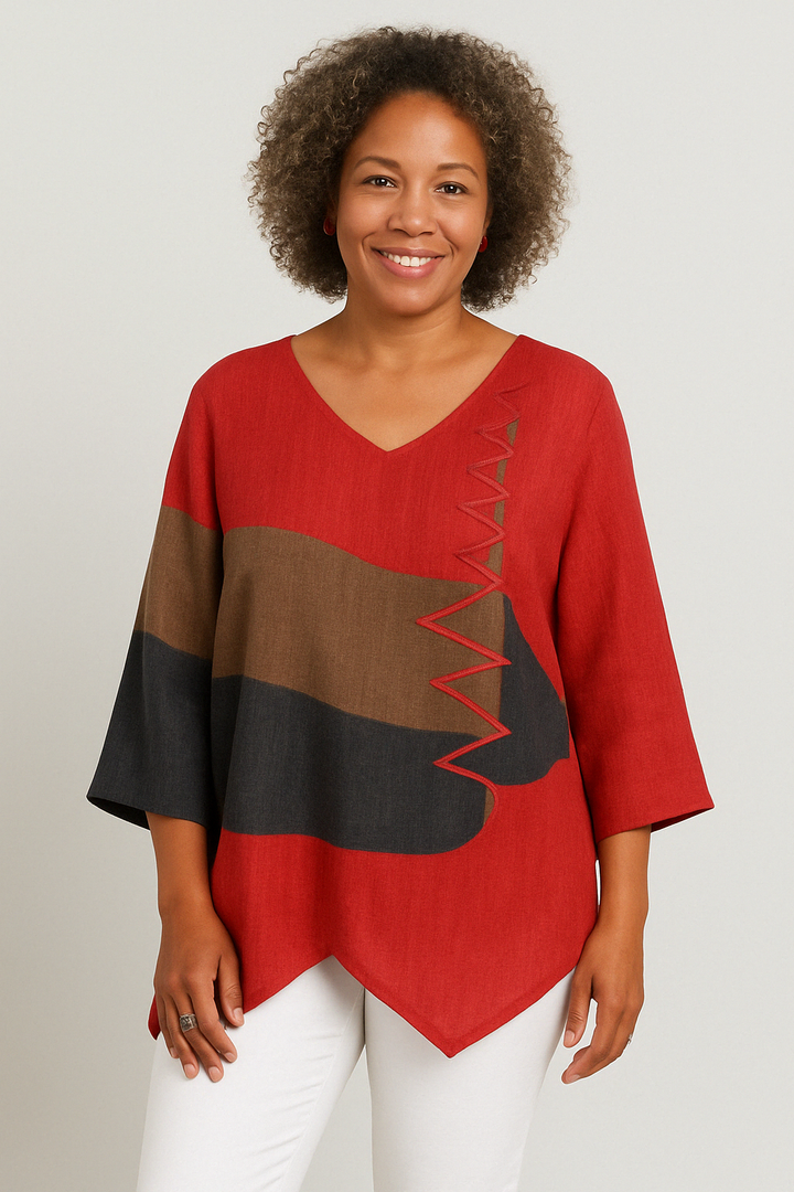 Petra™ -  Elegant and Feminine Blouse