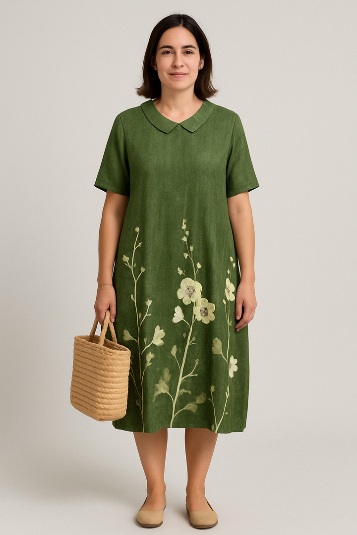 SACHA™ - Dress with vivid floral pattern