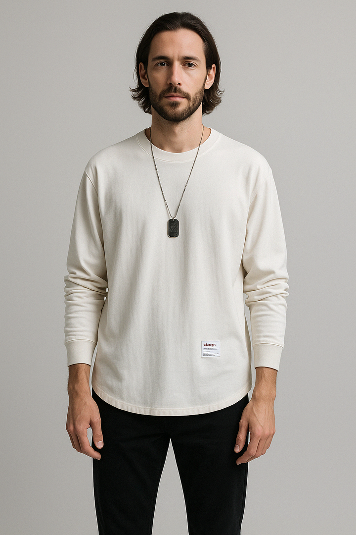 Simon™-  Round Neck Top