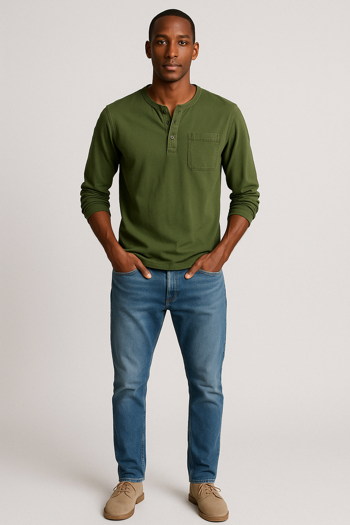 Charlie™ - Vintage Long Sleeve Shirt