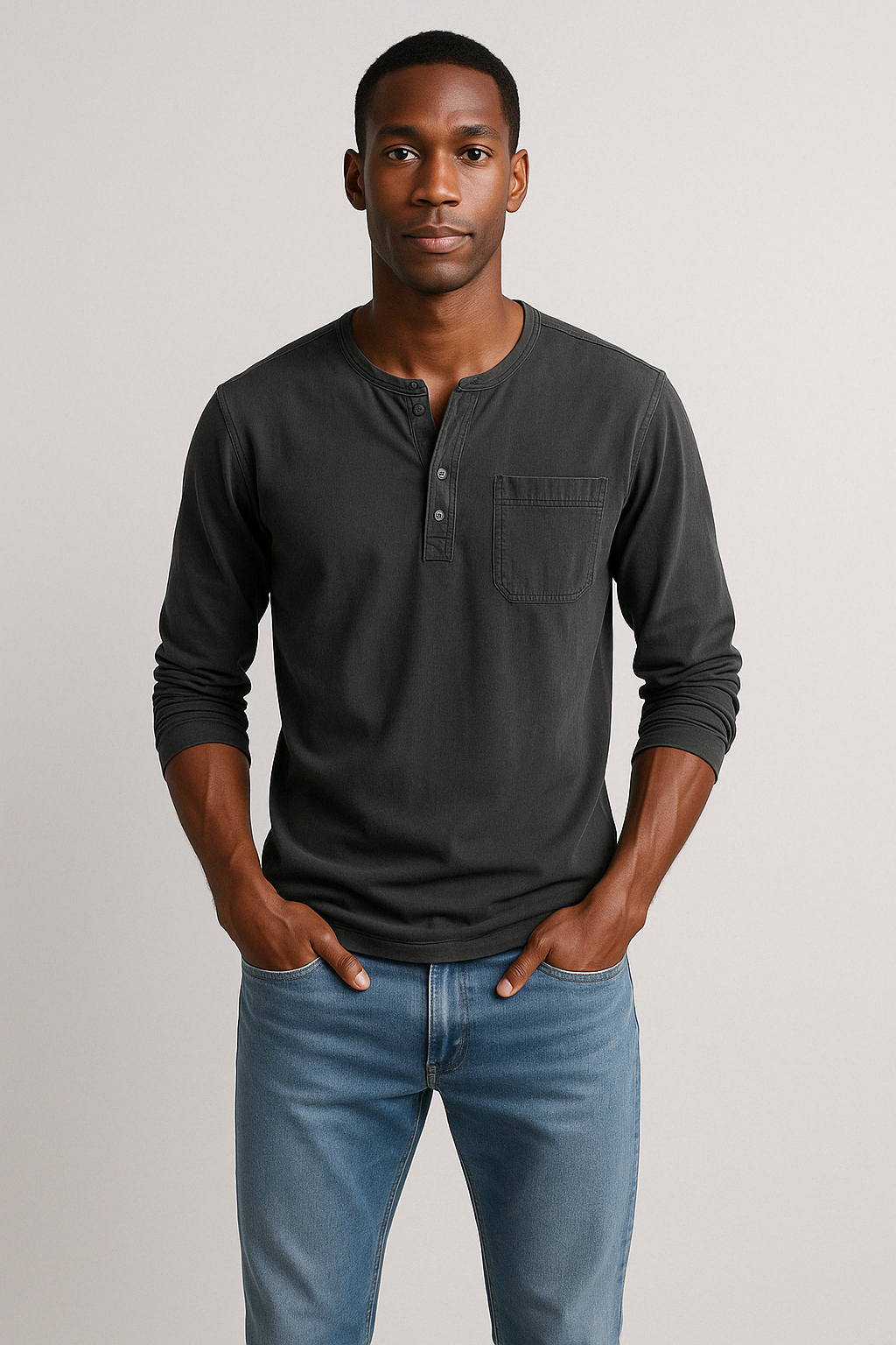 Charlie™ - Vintage Long Sleeve Shirt