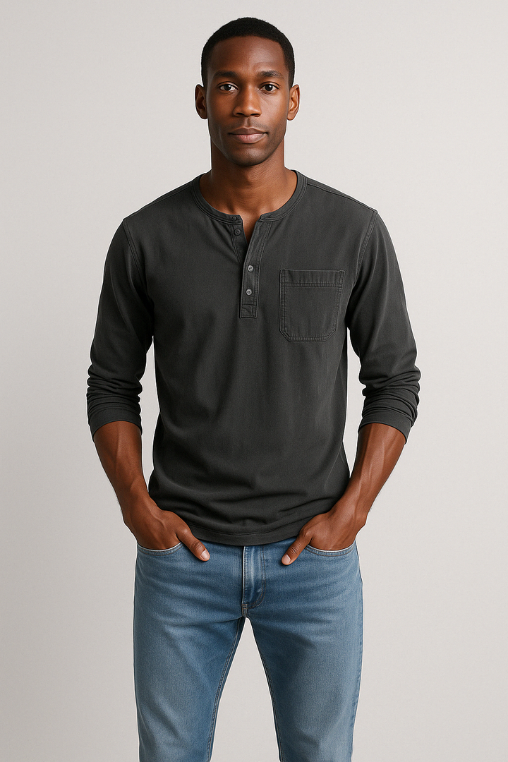 Charlie™ - Vintage Long Sleeve Shirt