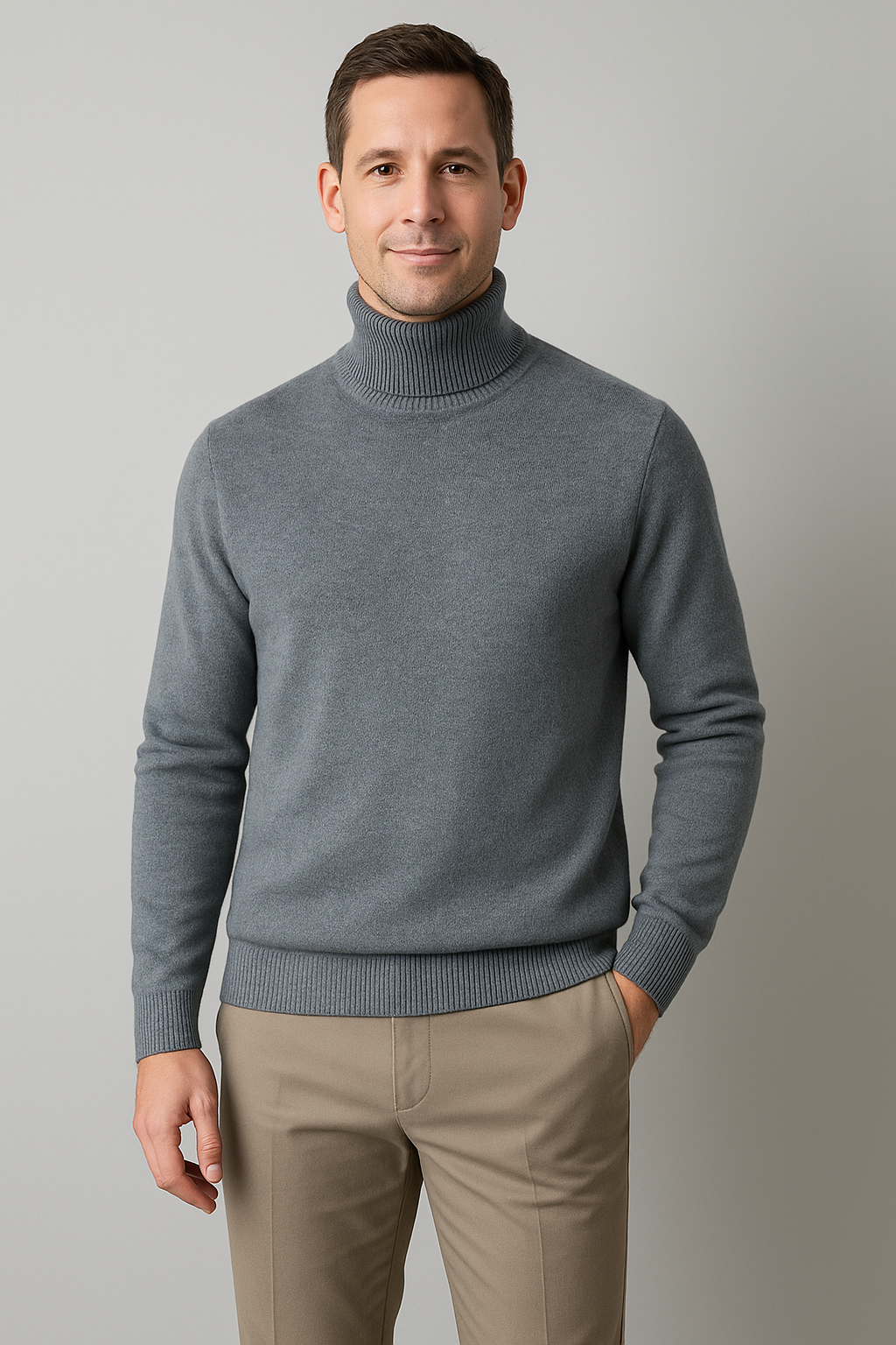 Nick™ | Warm Knitted Turtleneck Sweater