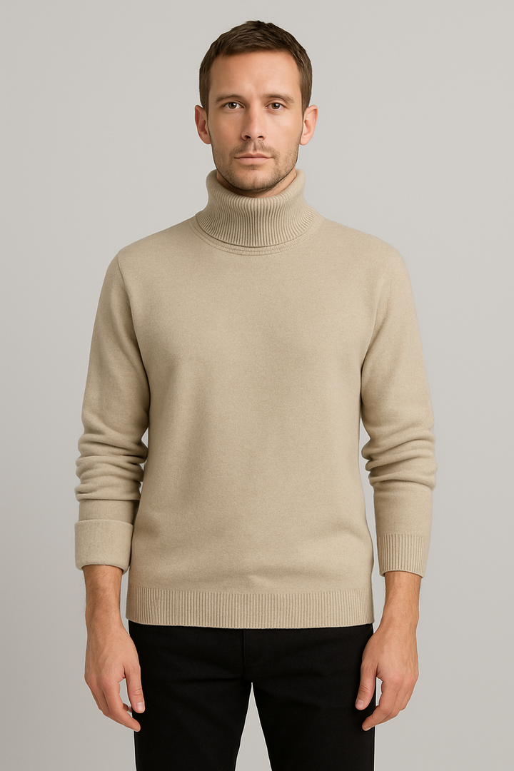 Nick™ | Warm Knitted Turtleneck Sweater