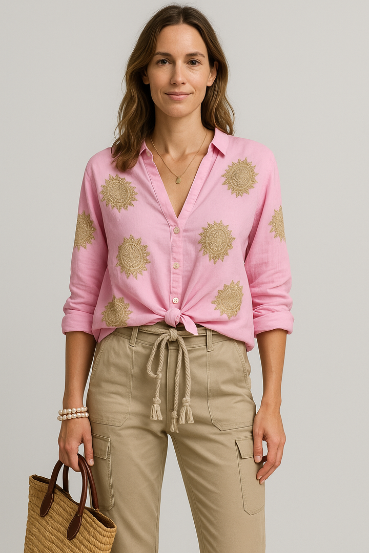 Alaina™ - Printed Blouse