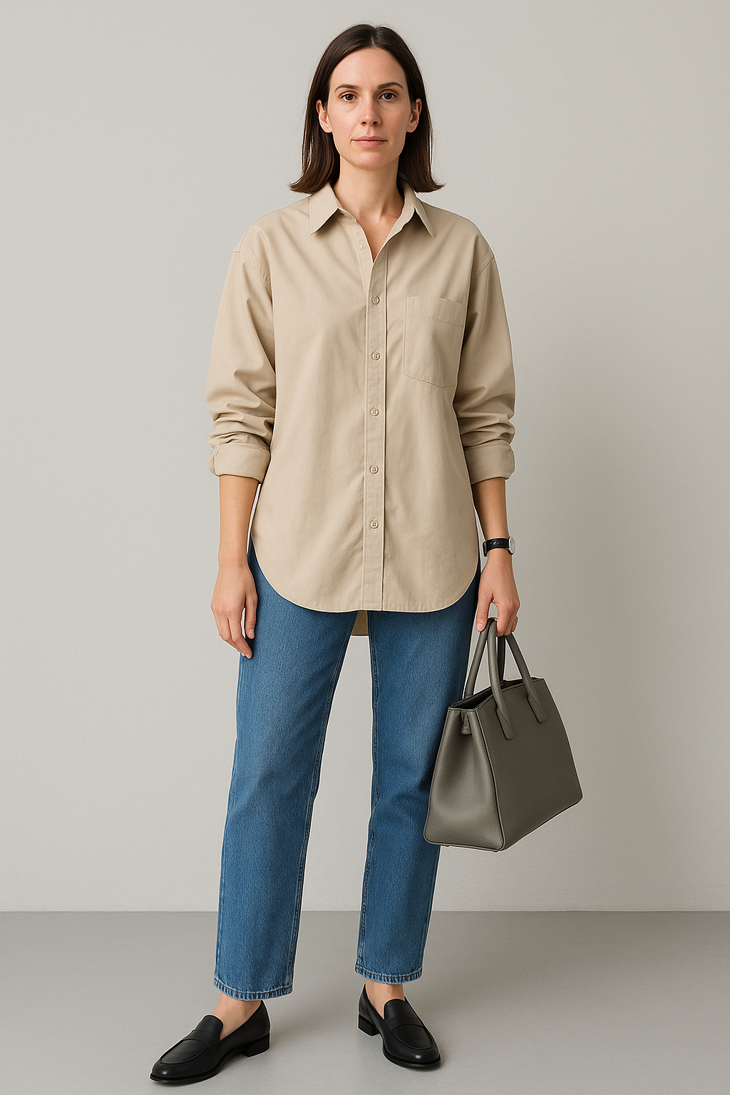 Tracy™ - Elegant Blouse Stylish Oversize Shirt.