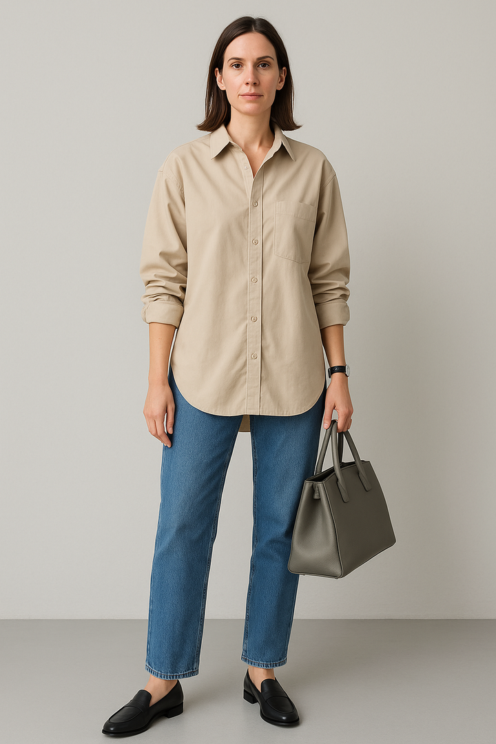 Tracy™ - Elegant Blouse Stylish Oversize Shirt.